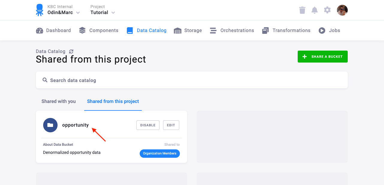 Screenshot -- View sharing
