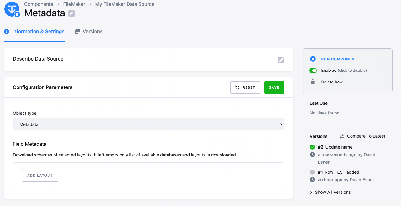 Screenshot - Metadata