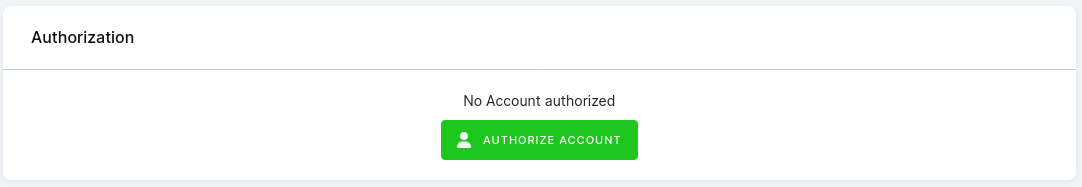 OAuth Authorization