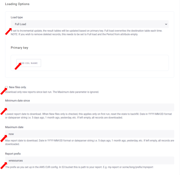 AWS configuration