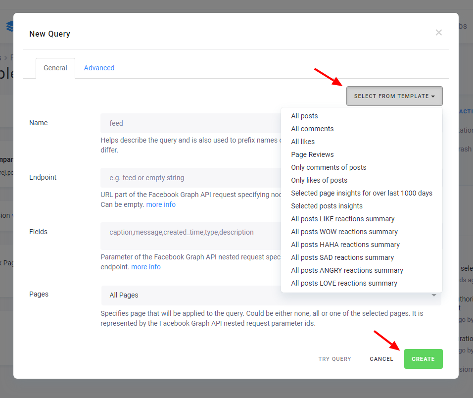 Screenshot - New Query