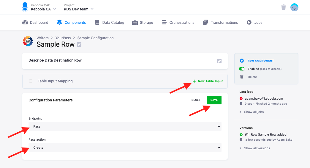 Screenshot - Input mapping