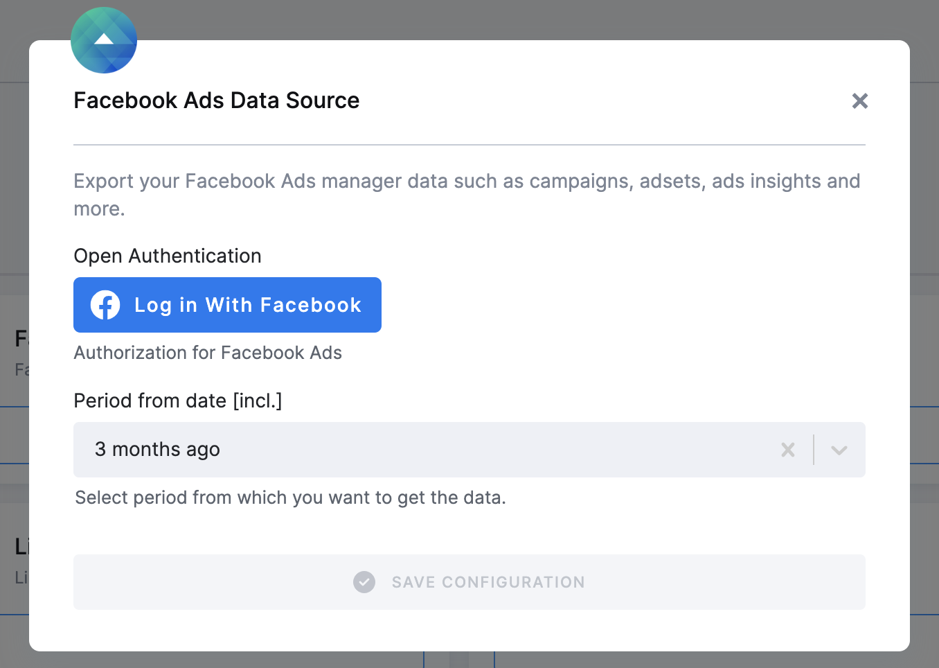Facebook Ads Data Source