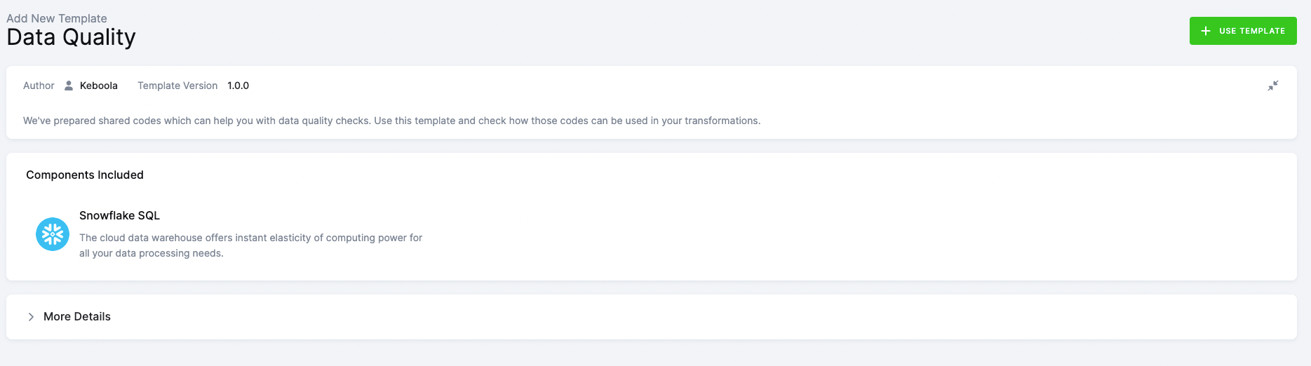 Add Data Quality to Snowflake