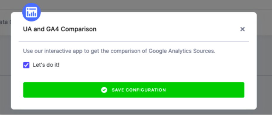Configure Data App
