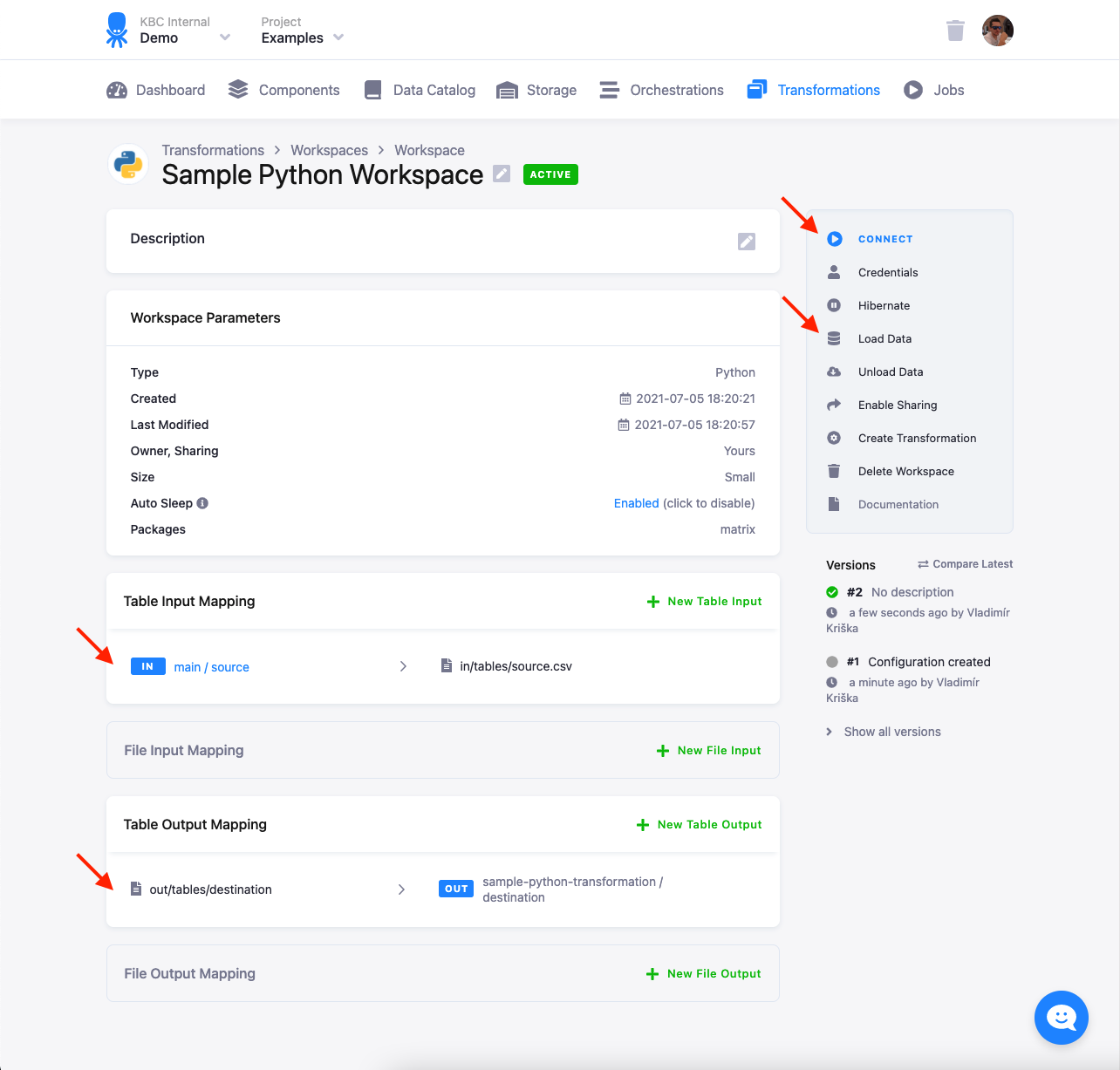 Screenshot - Input & Output