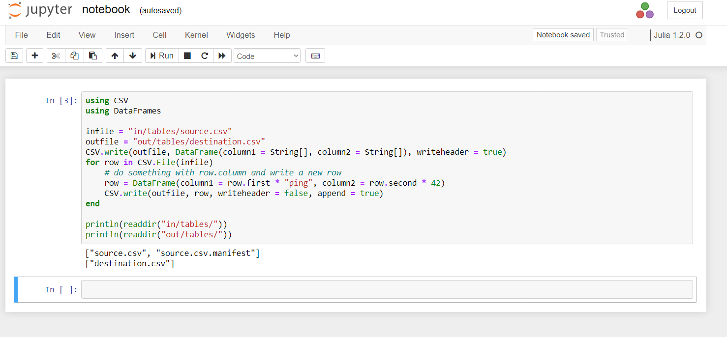 Screenshot - Julia Sandbox