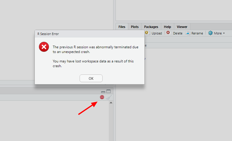 Screenshot - R Restart