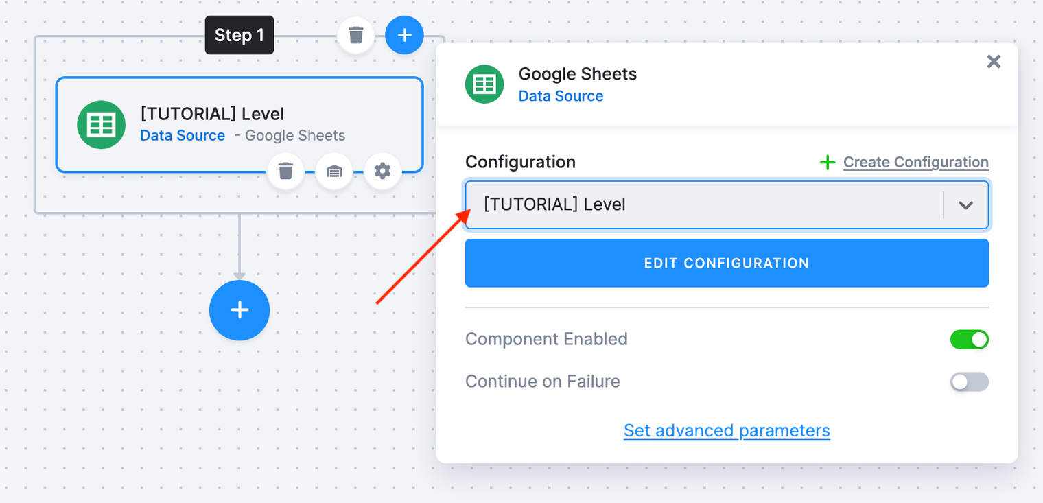 Select Configuration