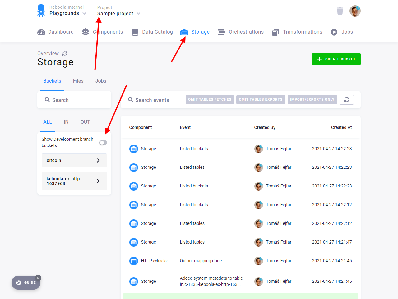 Storage explorer in production