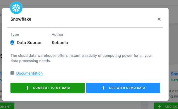 Connect to Data